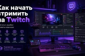 Как начать стримить на Twitch