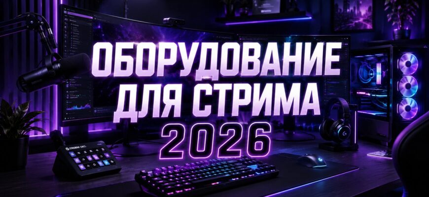 Оборудование для стрима