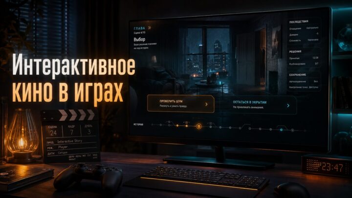 Игры интерактивное кино: мой список пройденных игр