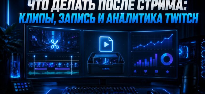 Что делать после стрима