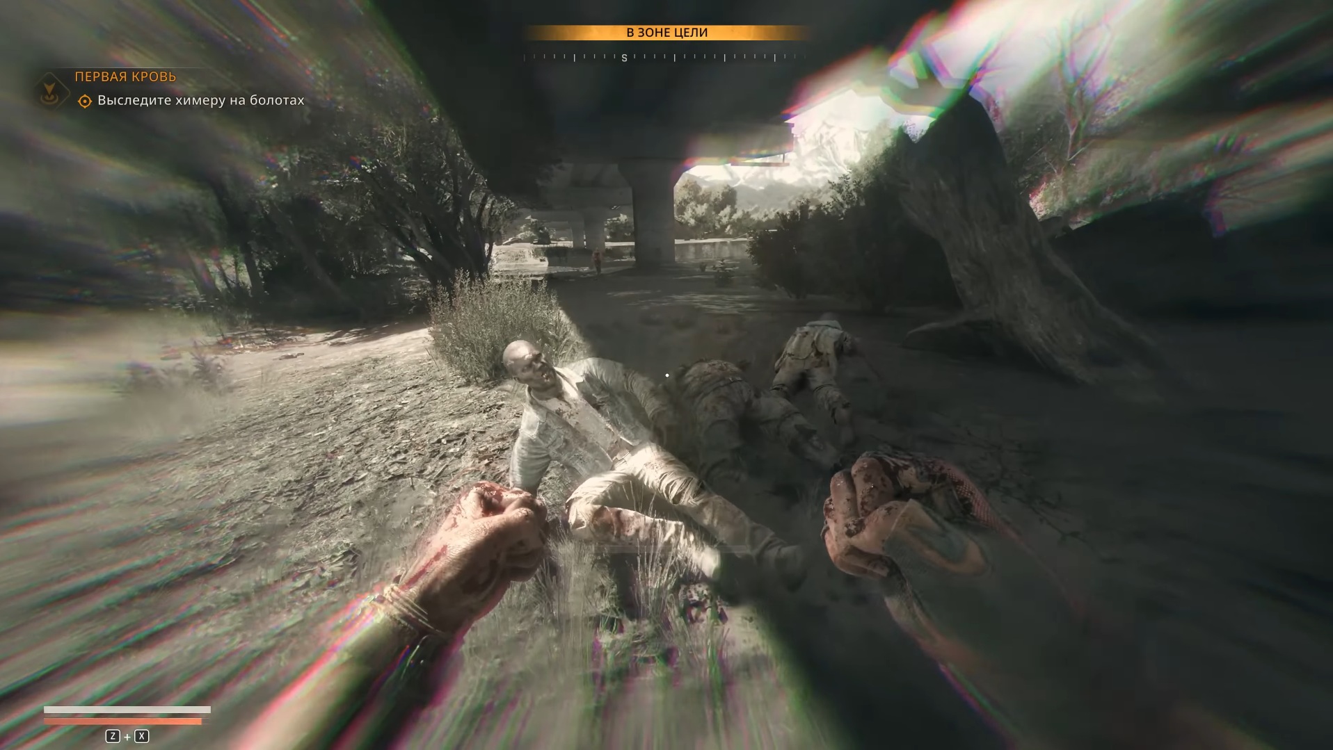 Кайл Крейн использует режим Зверя в Dying Light The Beast