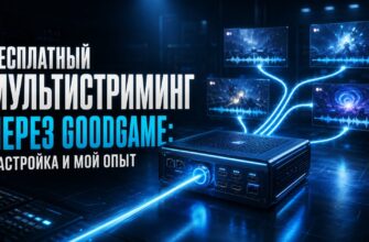 Бесплатный мультистриминг через GoodGame: настройка и мой опыт