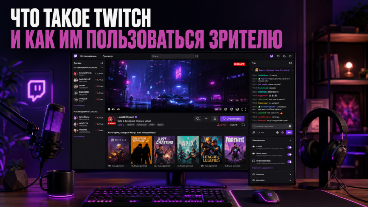 Что такое Twitch и как им пользоваться зрителю