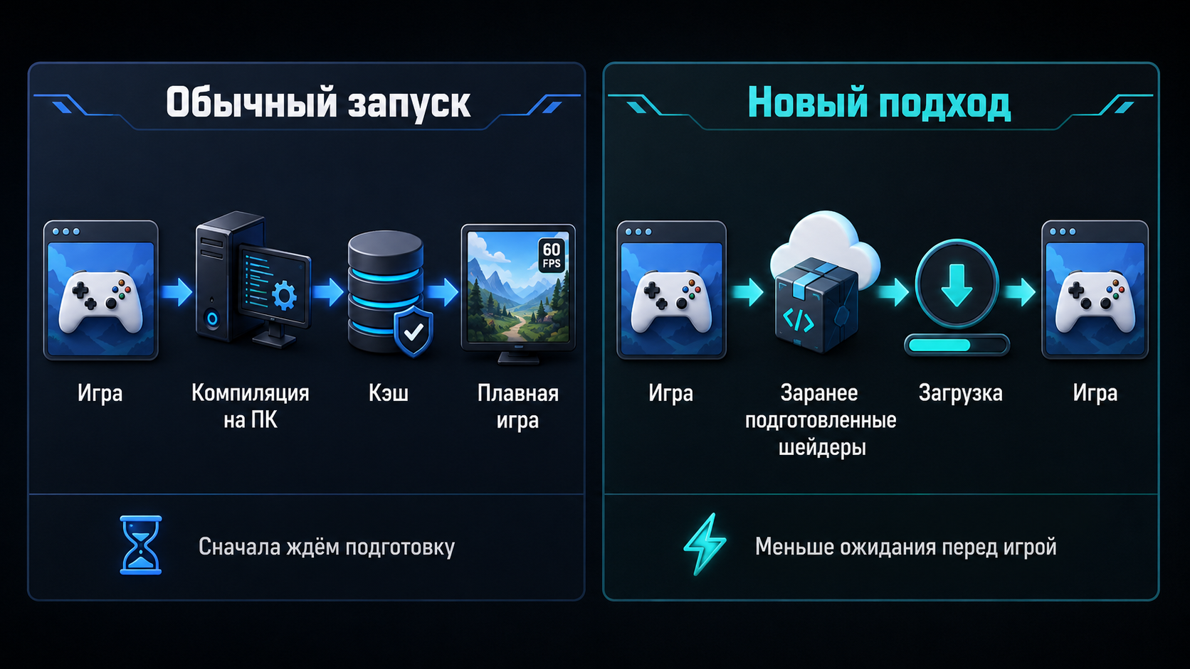 Как предварительная компиляция шейдеров уменьшает фризы в играх