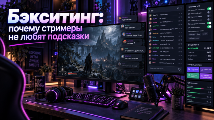 Что такое бэкситинг на стриме