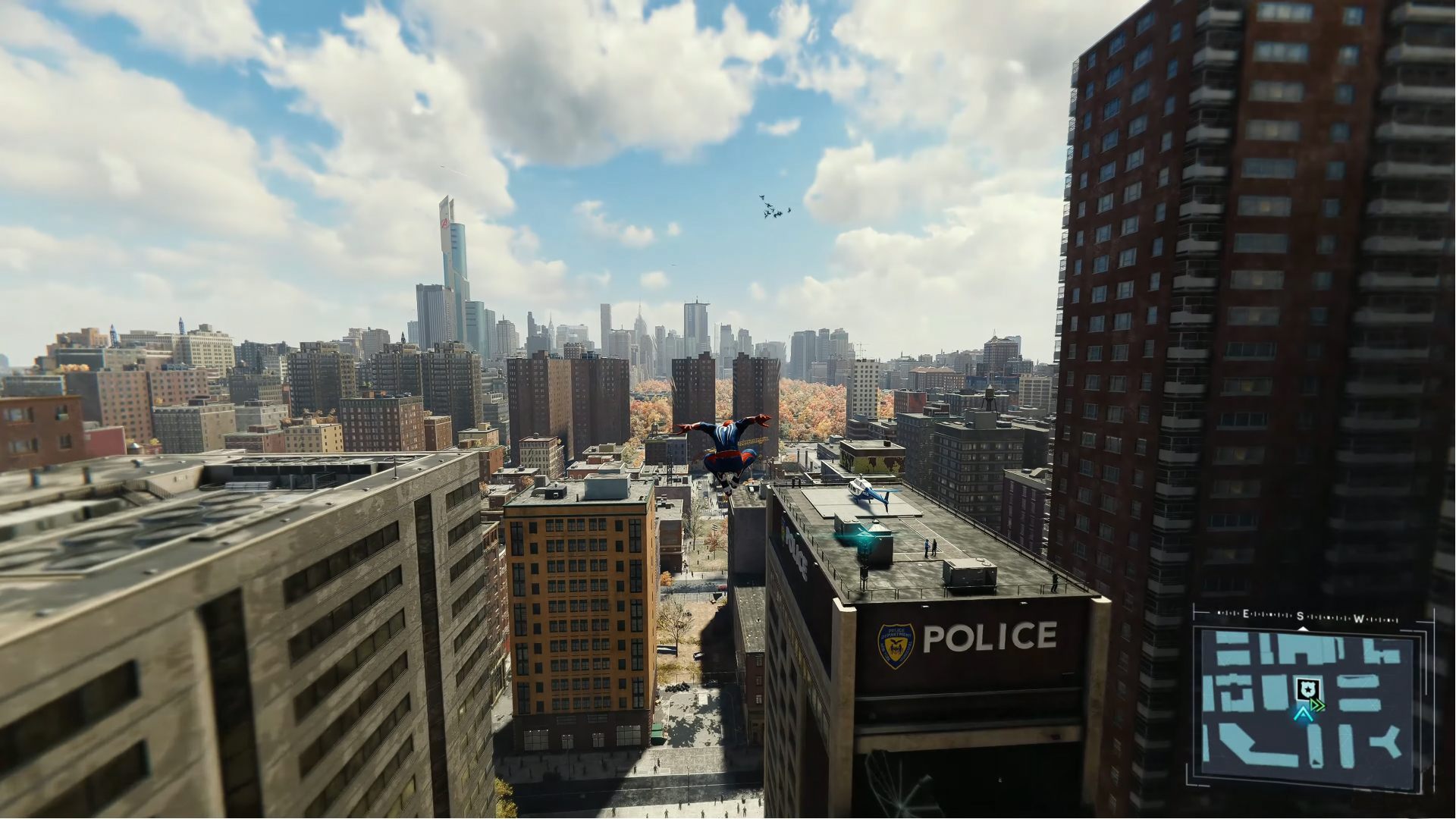 Полёты на паутине по Нью-Йорку в Marvel’s Spider-Man Remastered
