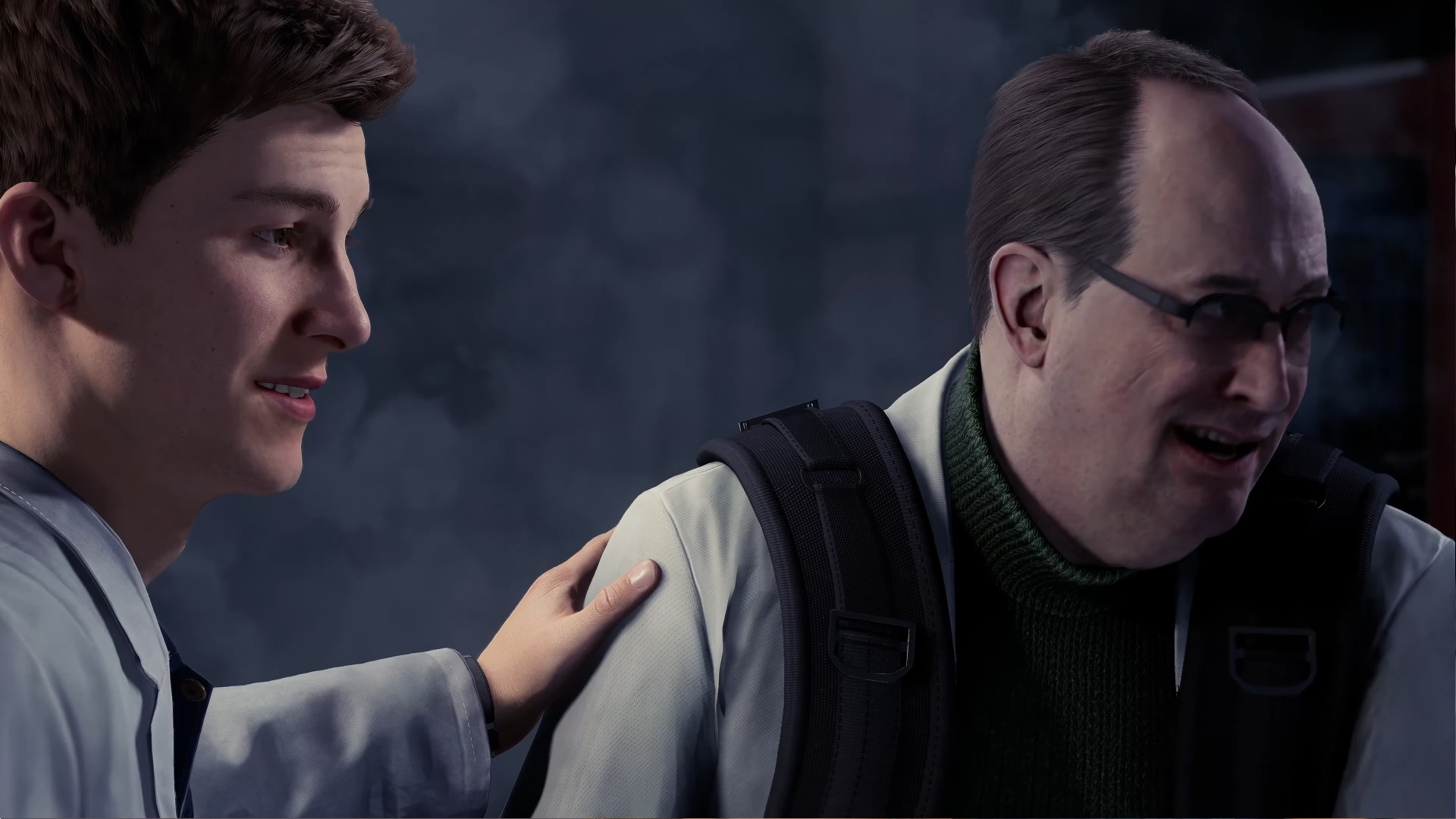 Питер Паркер и Отто Октавиус в Marvel’s Spider-Man Remastered